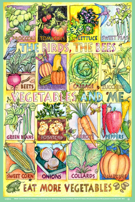 Poster - Vegetables and Me