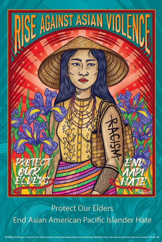 Poster - Rise Against Anti-Asian Violence