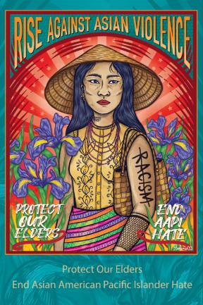 Postcard - Rise Against Anti-Asian Violence