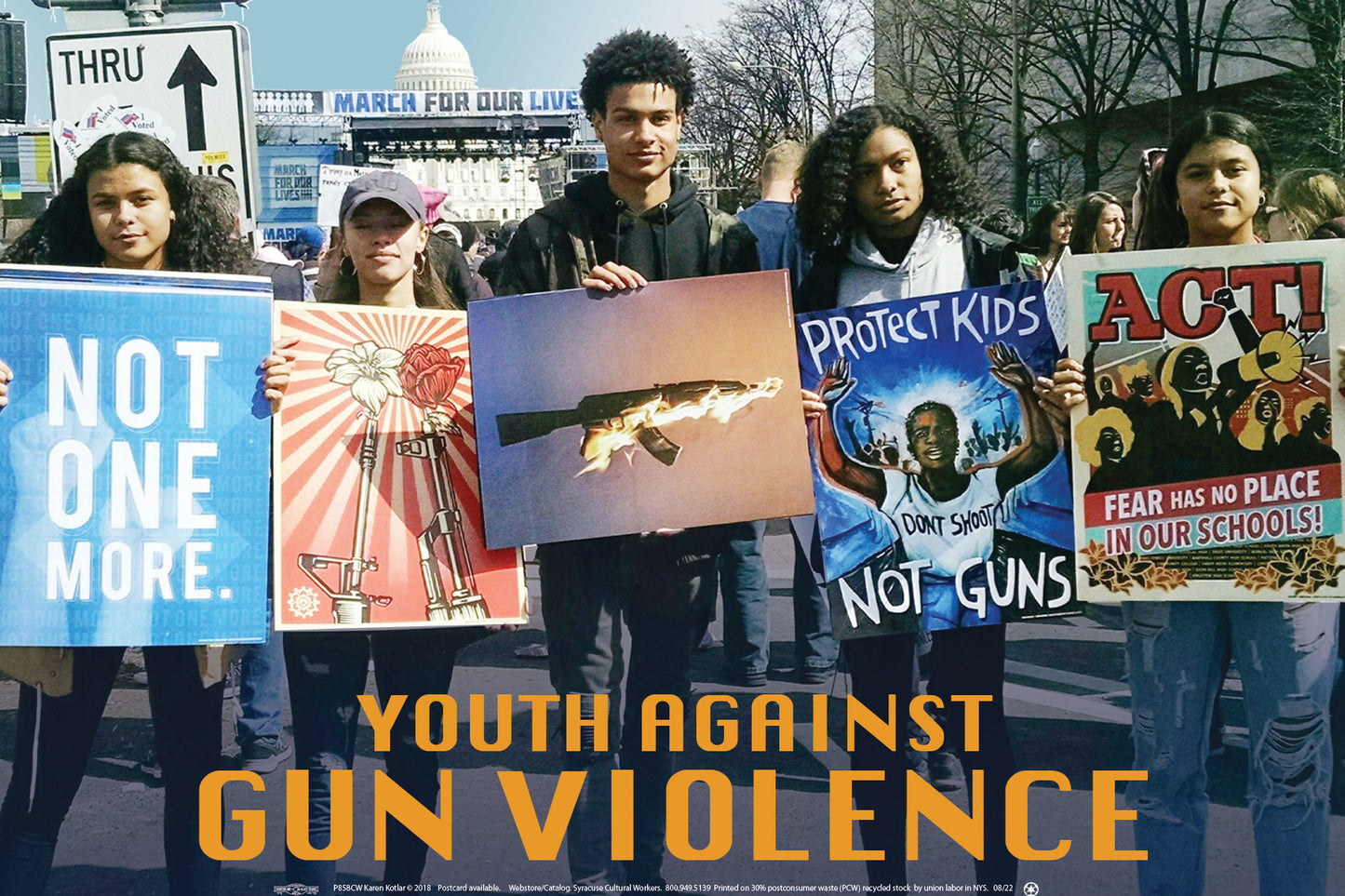 Postcard - Youth Against Gun Violence
