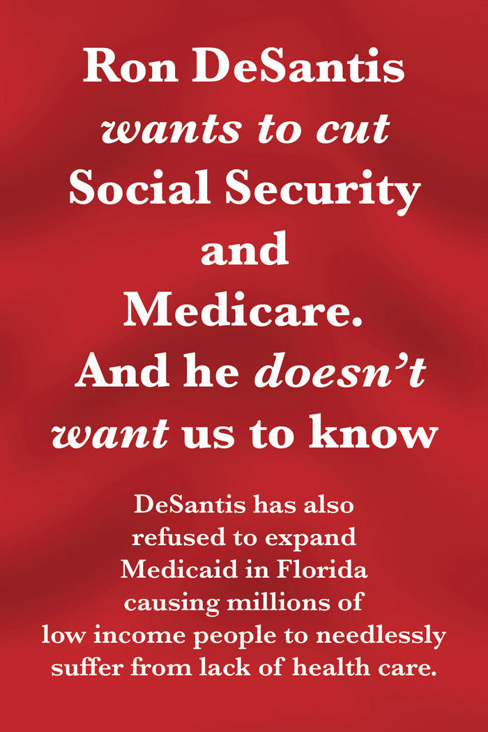Postcard - DeSantis Unmasked