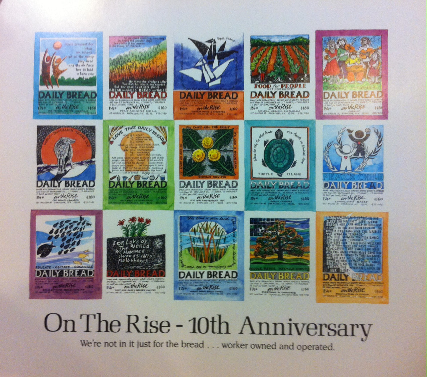 Poster - Daily Bread - On The Rise 10th Anniversary