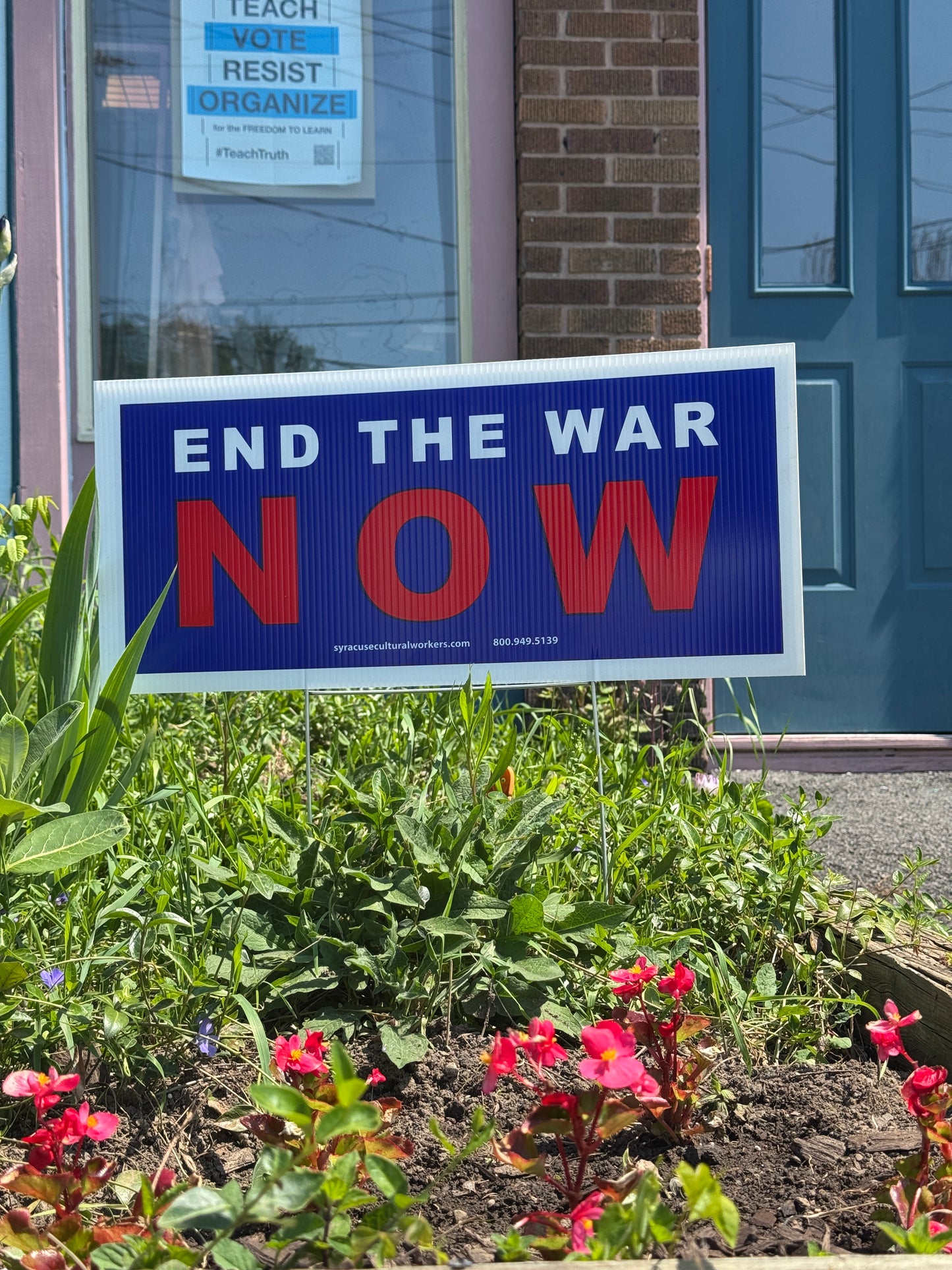 Yard Sign/Placard - Bring Our Troops Home