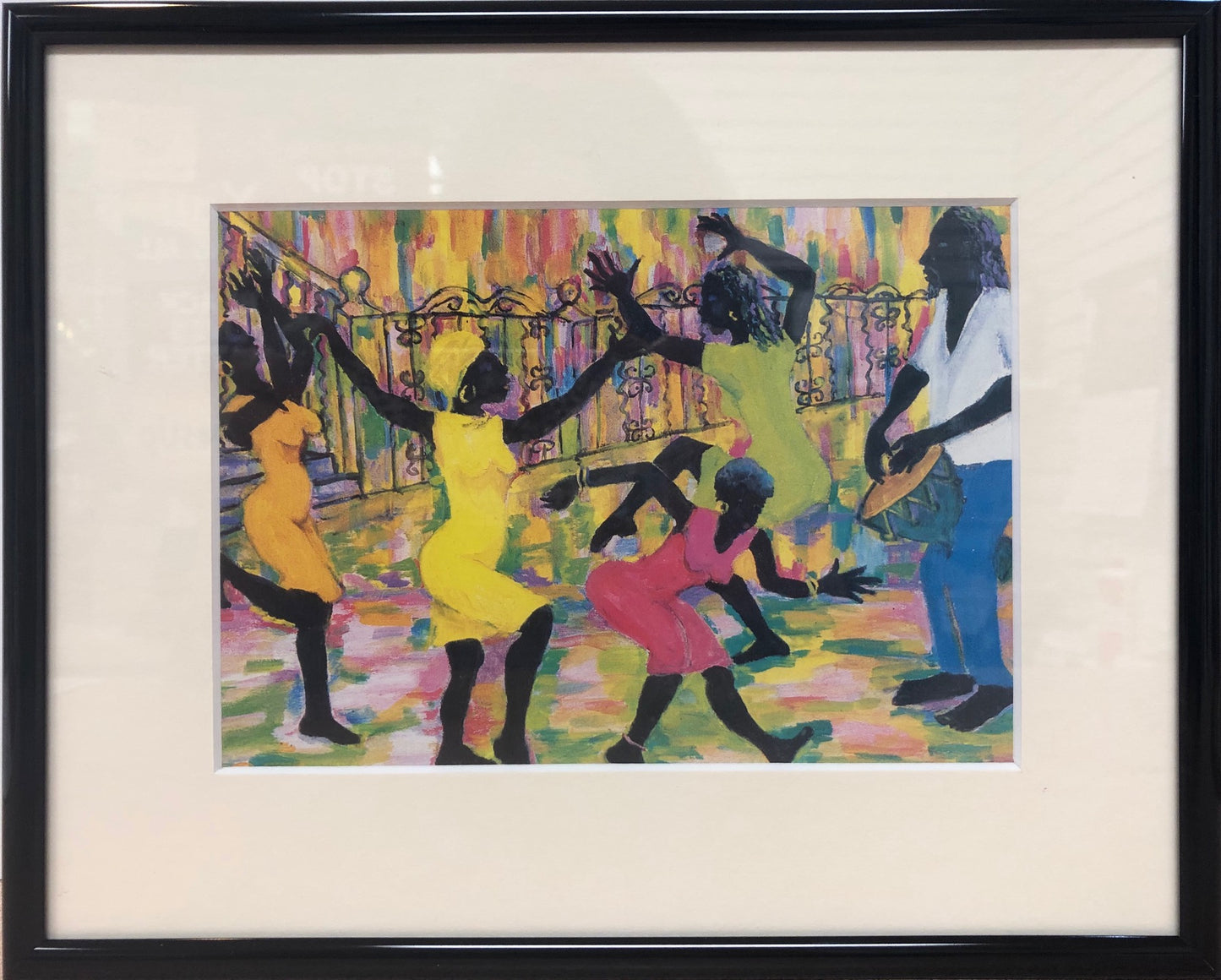 Framed Small Print - Don't You Hear the Music