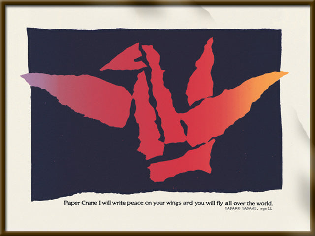 Poster - Peace Crane