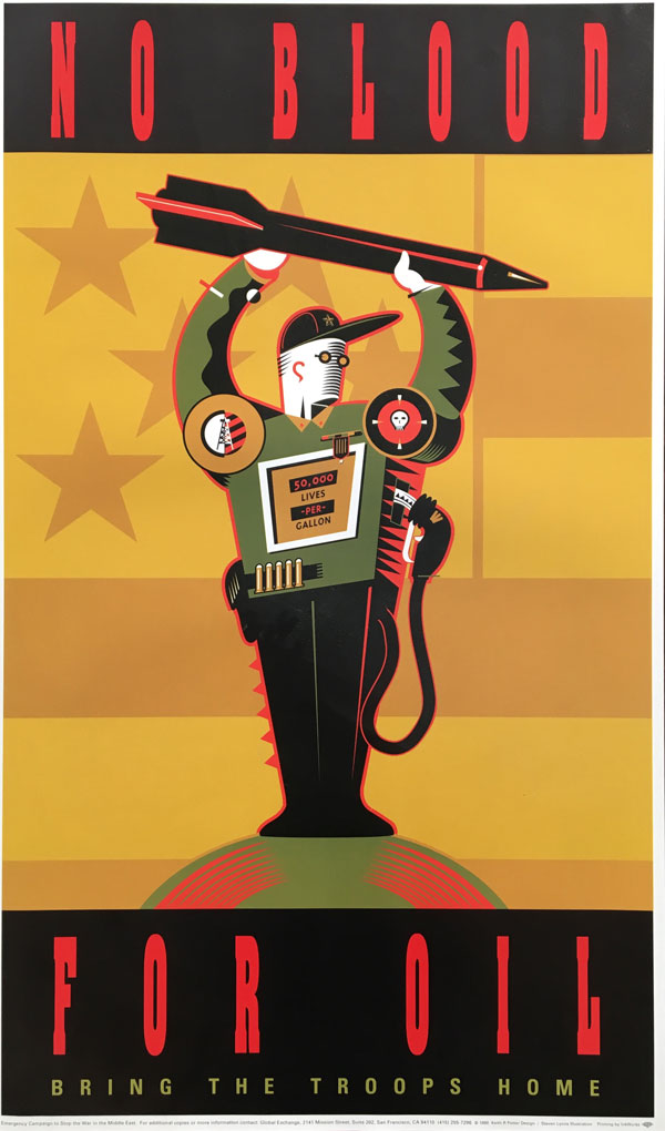 Poster - No Blood for Oil