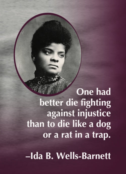 Notecard - Ida B. Wells-Barnett