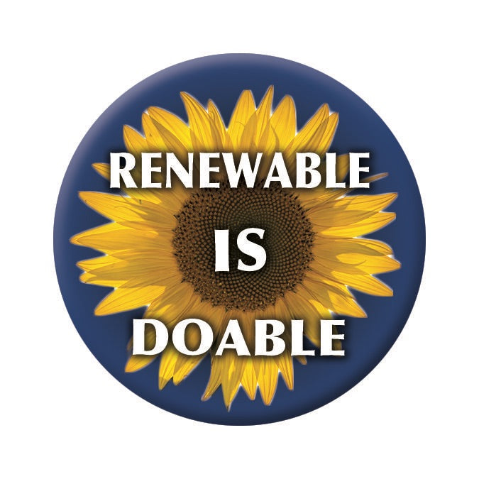Button - Renewable is Doable