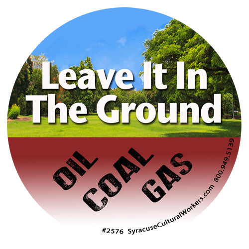 Small Sticker - Leave it in the Ground