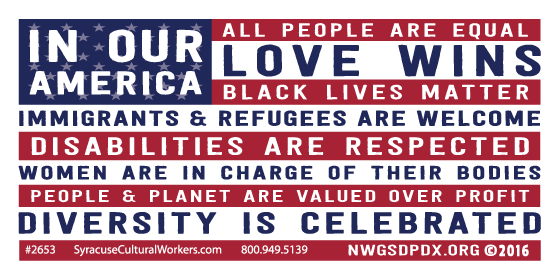 Sticker - In Our America