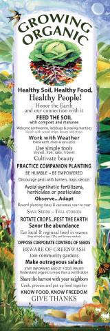 Bookmark - Growing Organic