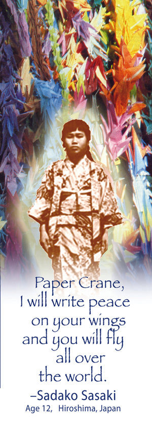 Bookmark - Sadako and the Peace Cranes