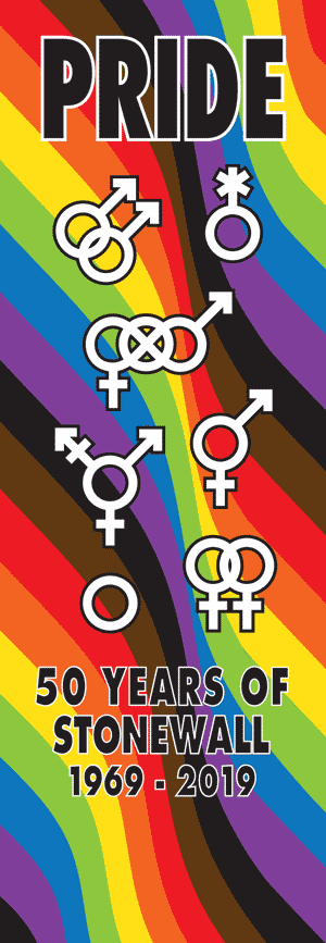 Bookmark - PRIDE/Stonewall 50