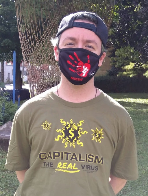 T-Shirt - Capitalism - The Real Virus - Unisex