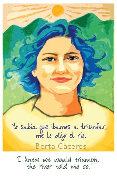 Postcard - Berta Caceres