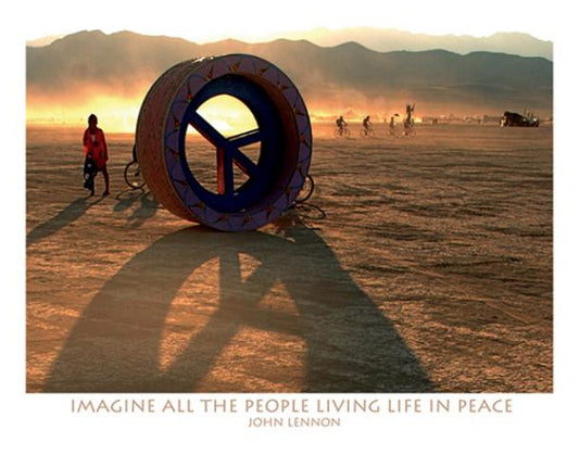 Notecard - Imagine Peace