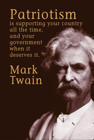 Notecard - Mark Twain