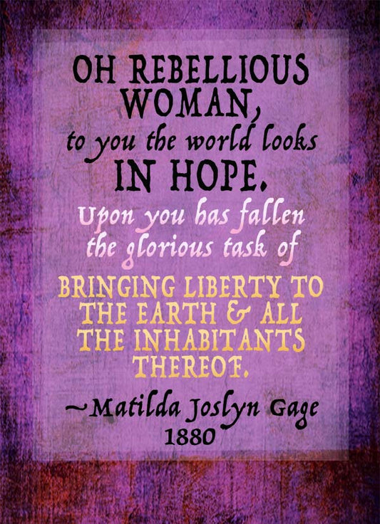 Notecard Collection - Woman Suffrage Quotenotes