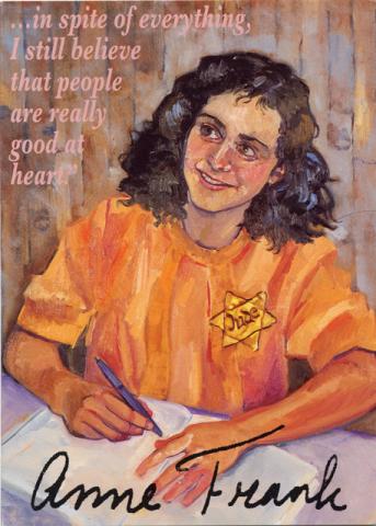 Notecard - Anne Frank