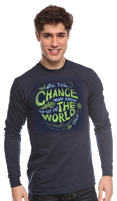 Long Sleeve T-Shirt - Change the World