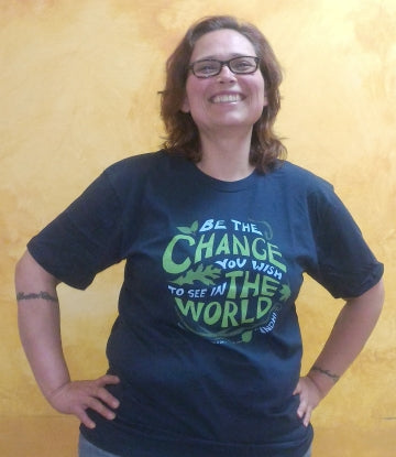 T-Shirt - Change the World - Unisex - Organic Cotton