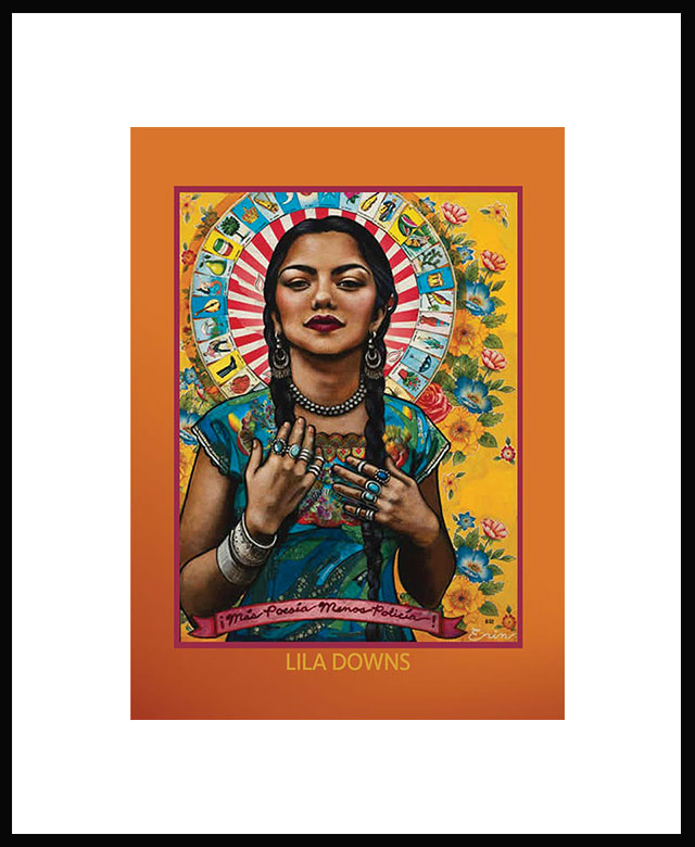 Framed Small Print - Lila Downs