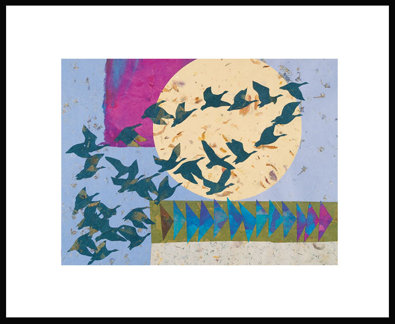 Framed Small Print - Wild Geese