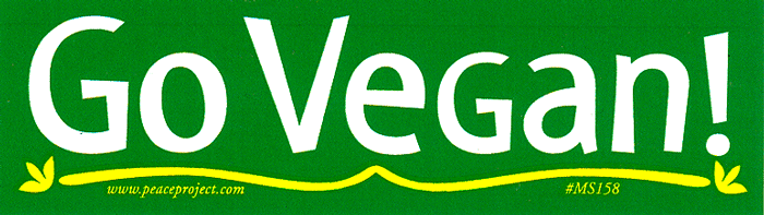 Sticker - Go Vegan