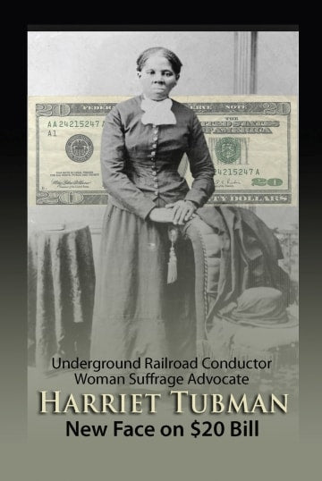 Postcard - Harriet Tubman on $20 Bill