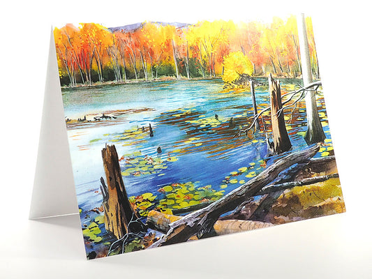 Gift Folio - Central New York Water by Lucie Wellner