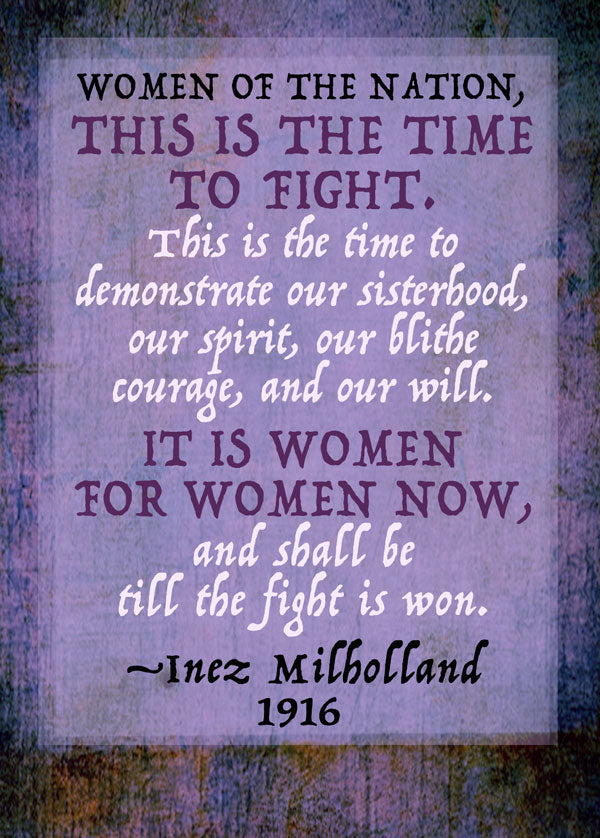 Notecard - Inez Milholland - QuoteNote