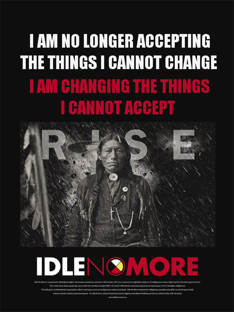 Postcard - Idle No More