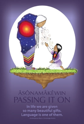 Postcard - Passing it On: Preserving Indigenous Languages