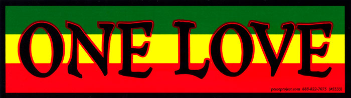 Sticker - One Love
