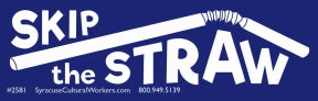 Small Sticker - Skip the Straw