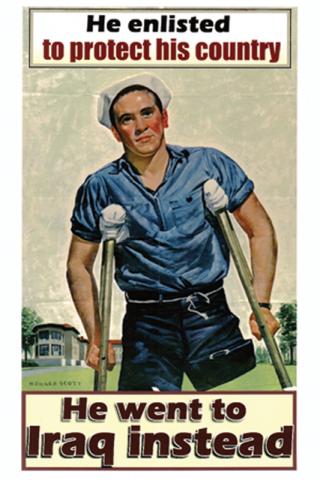 Postcard - He Went to Iraq Instead