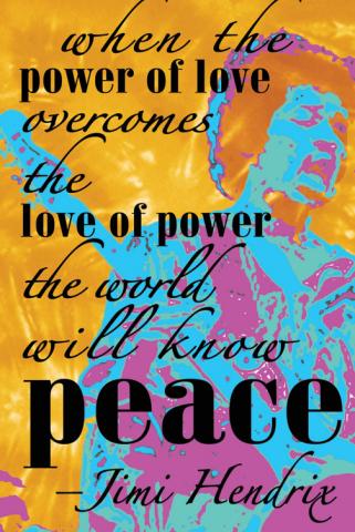 Postcard - The Power of Love