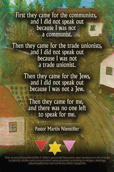 Postcard - In Germany I Didn't Speak Out