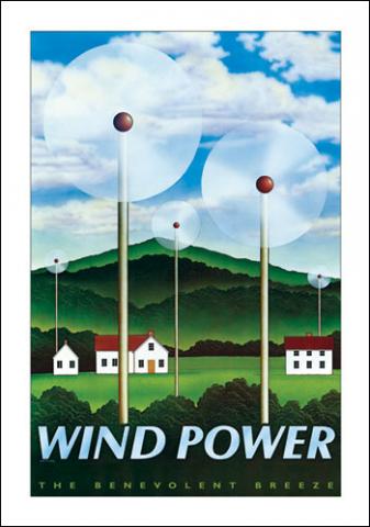 Postcard - Wind Power