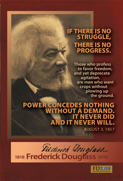Postcard - Frederick Douglass 1818 - 2018