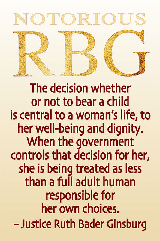 Postcard - RBG: Abortion Rights