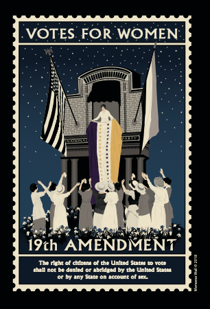 Postcard Collection - The Remarkable Struggle for Suffrage - A Centennial Postcard Collection