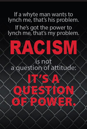 Postcard - If a whyte man wants to lynch me...