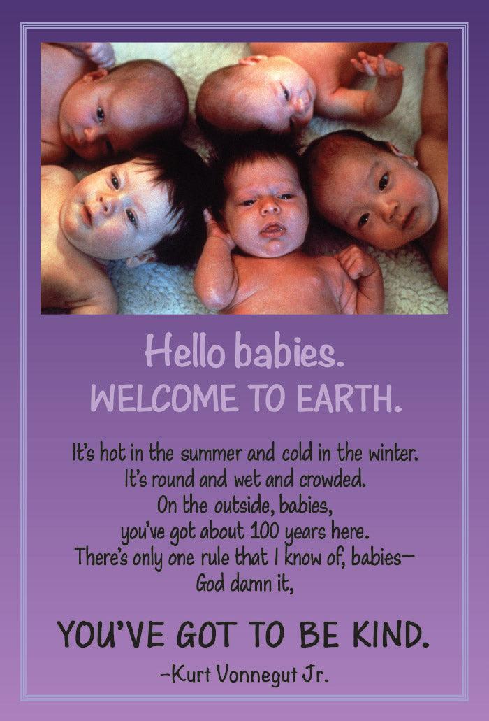 Postcard - Hello Babies