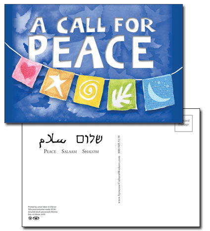 Holiday Postcard - A Call For Peace