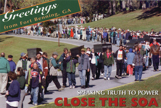 Postcard - Greetings From Ft. Benning, GA