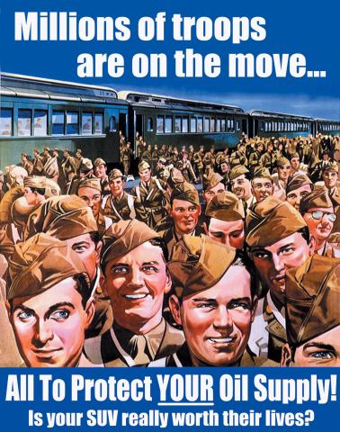 Postcard - Your Oil Supply and SUV's