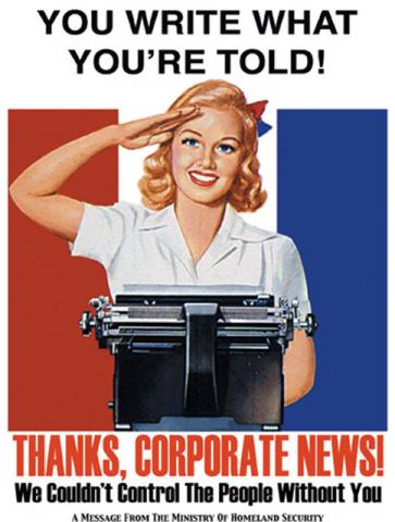 Postcard - Thanks, Corporate News!