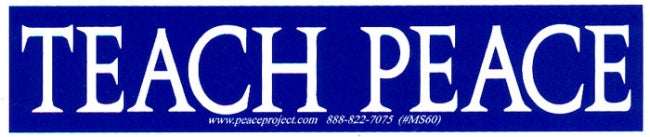 Sticker - Teach Peace