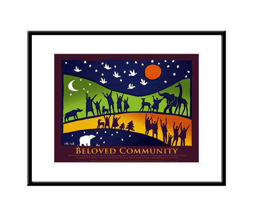 Framed Small Print - MLK's Beloved Community
